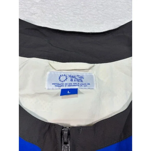 Baseball Jersey Men's Large Full Zip Uninterrupted More Than An Athlete - Picture 3 of 11